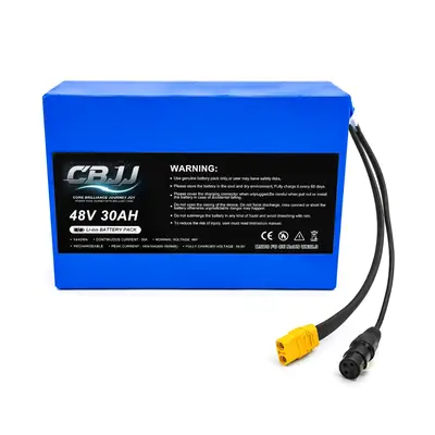 CBJJ HY05 E-Bike Battery 48V 30Ah - 1440Wh, 30A Smart BMS