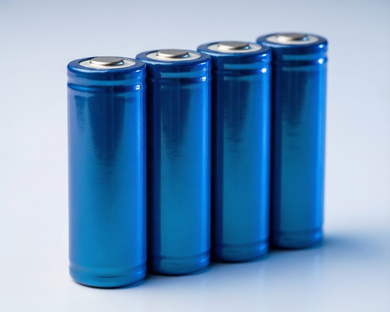 CBJJ 18650 9900mAh 4-Pack - Button Top, Dark Green